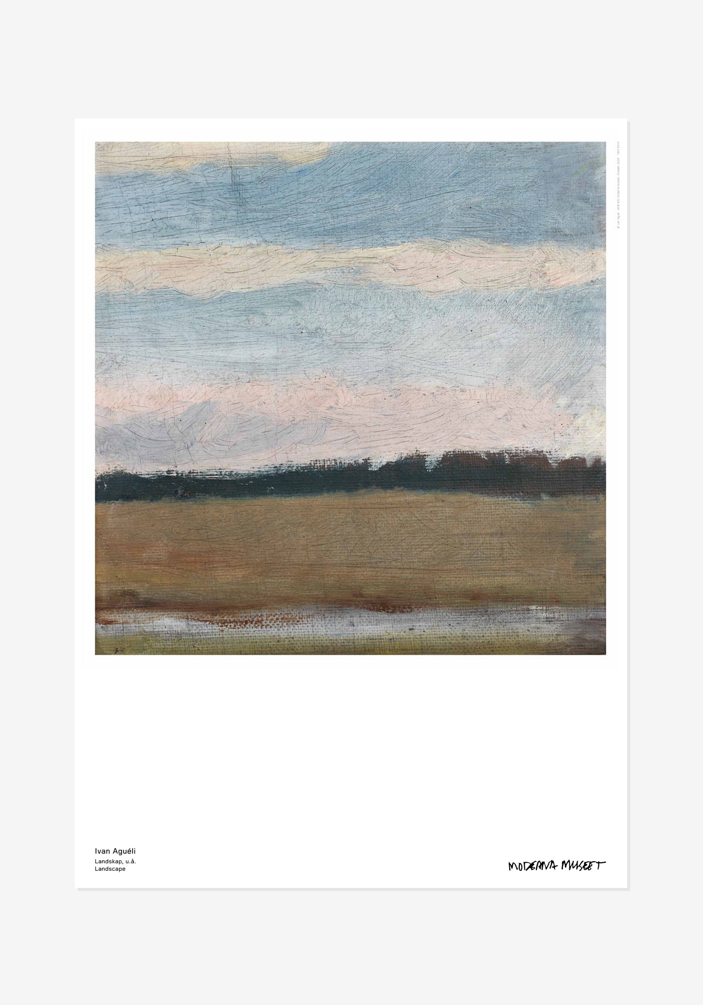 Poster, Ivan Aguéli, Landskap