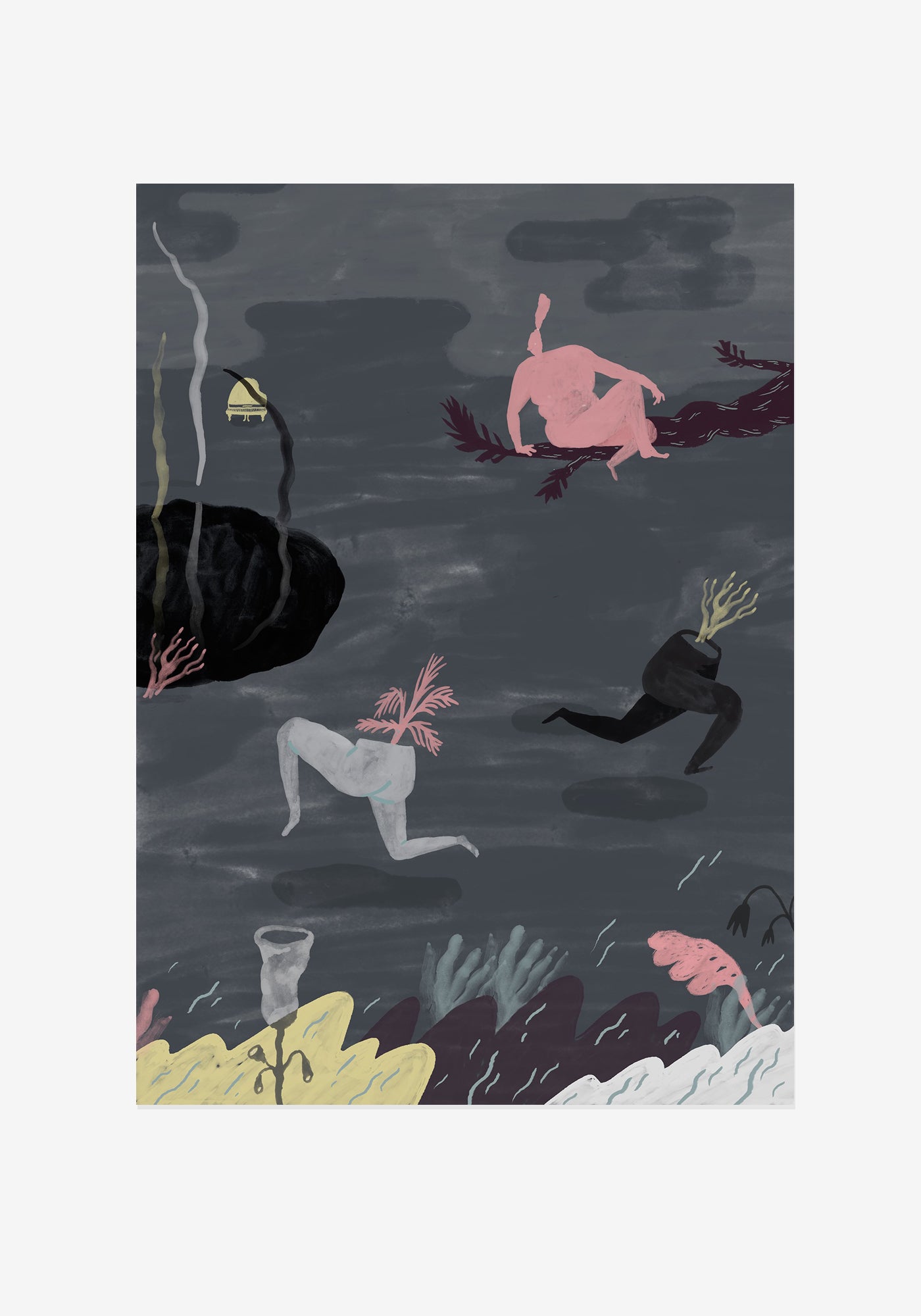 Poster, Saga Bergebo, Pond