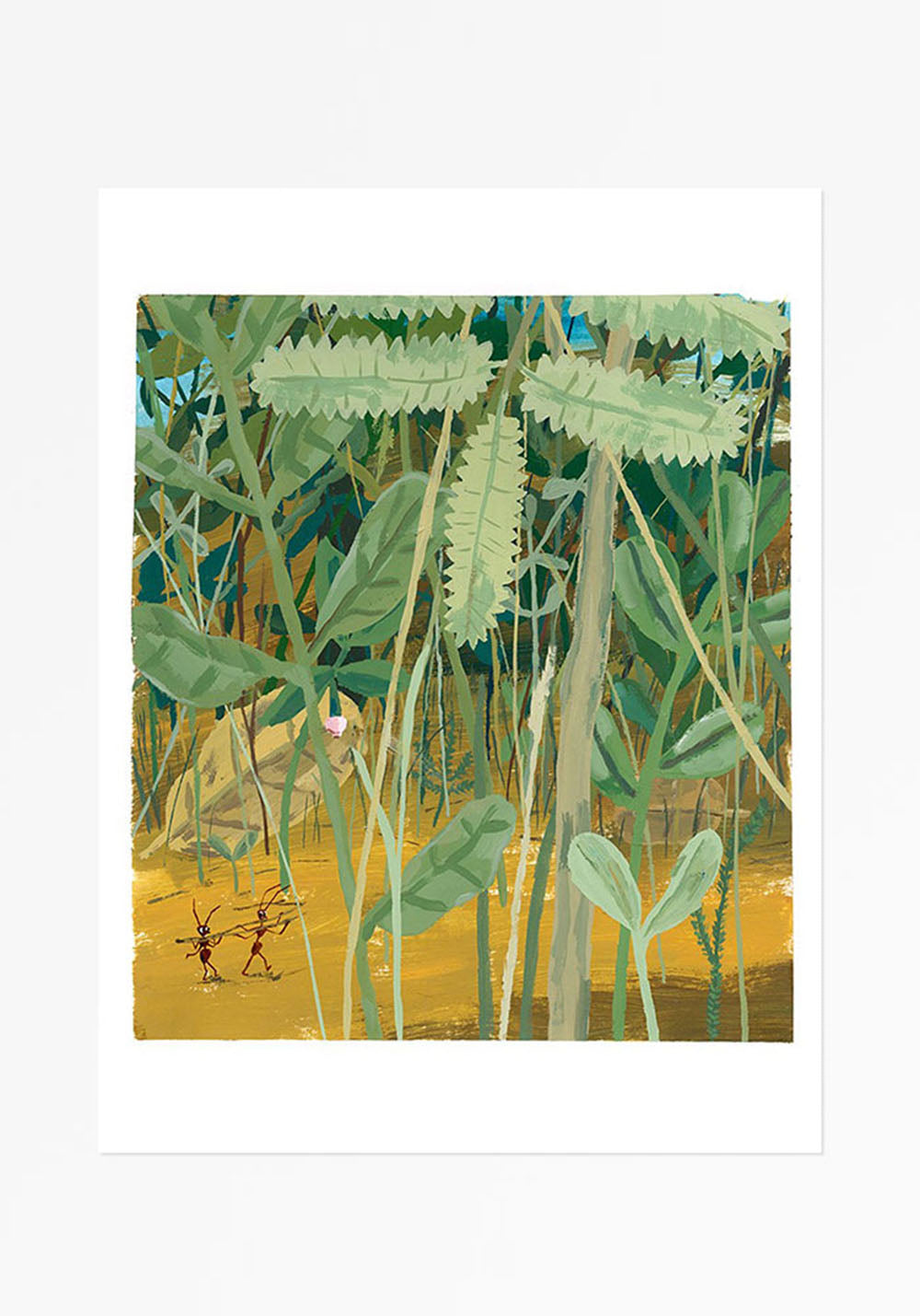 Poster, Karin Cyrén, Myror som jobbar