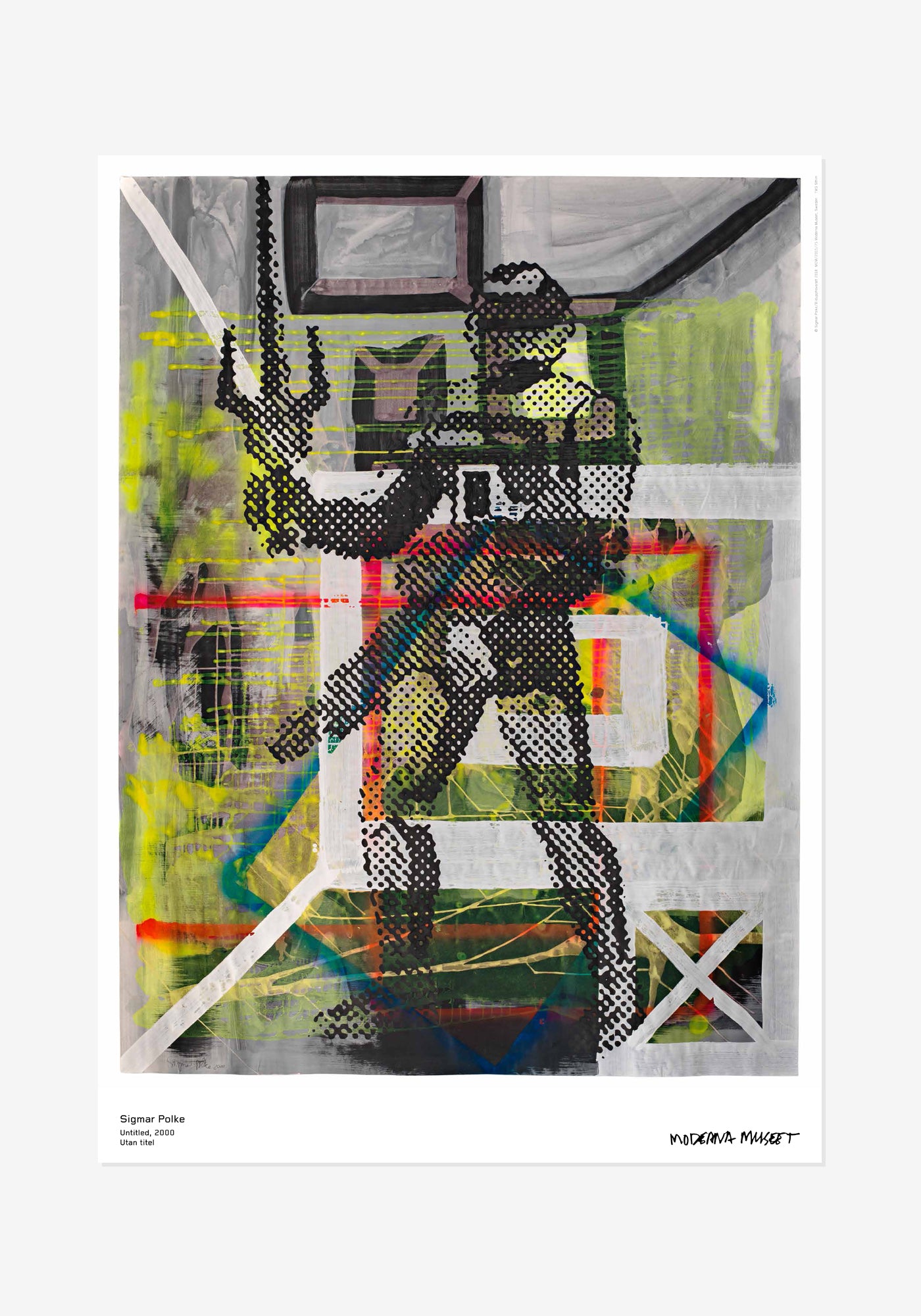 Poster, Sigmar Polke, Untitled – Moderna Museet Butiken