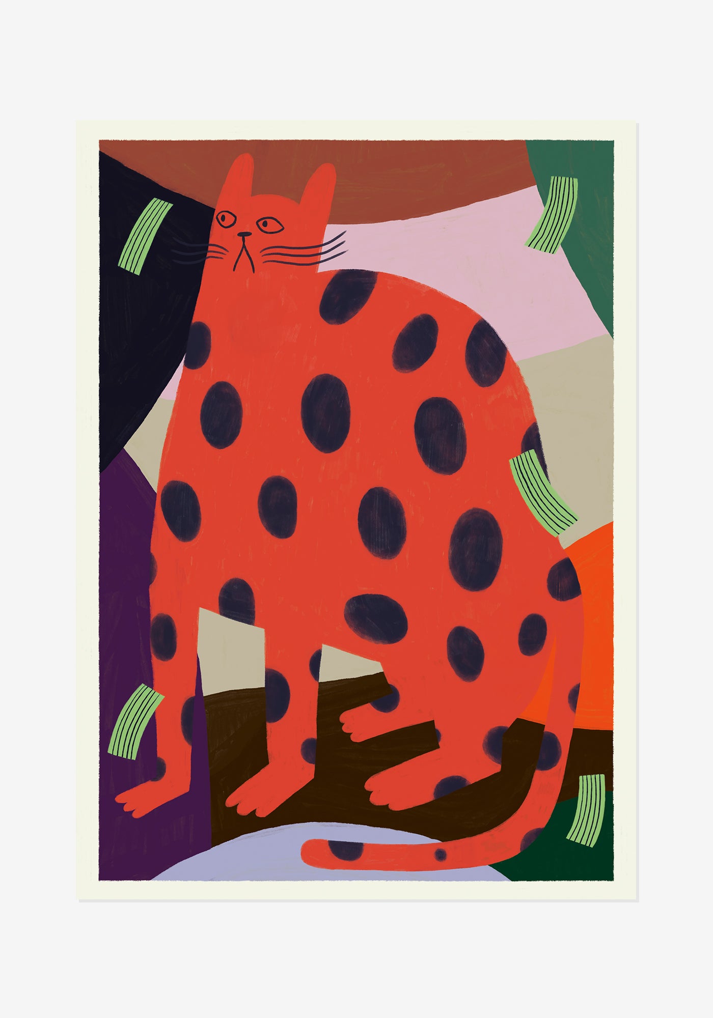 Poster, Agnes Florin, Katt