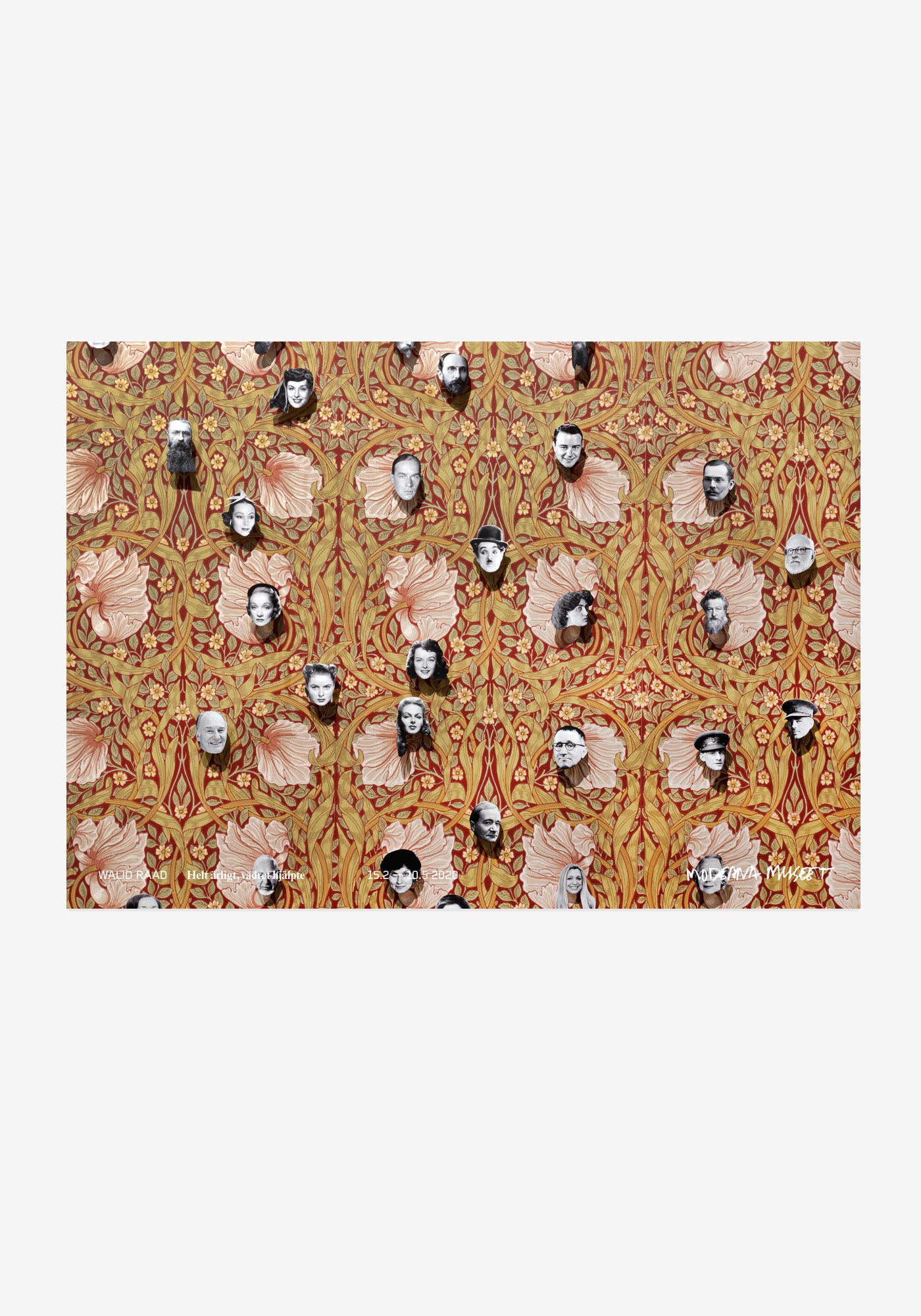 Poster, Walid Raad, Kicking the dead and/or Les Louvres