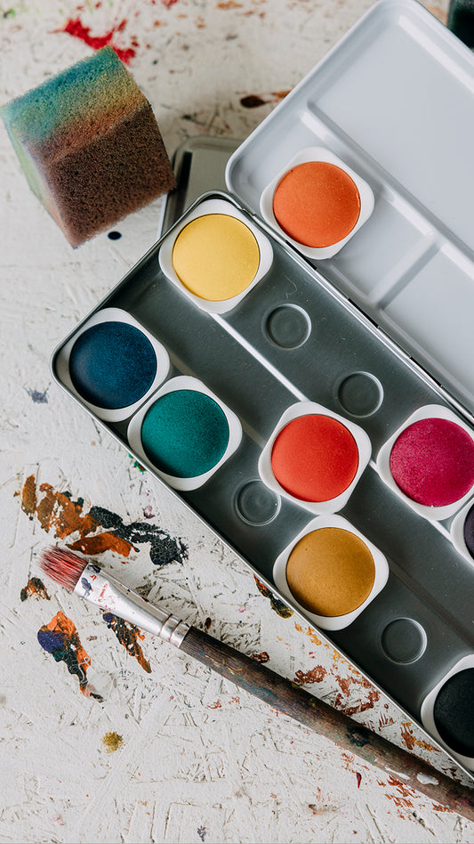 Watercolor set, Moderna Museet