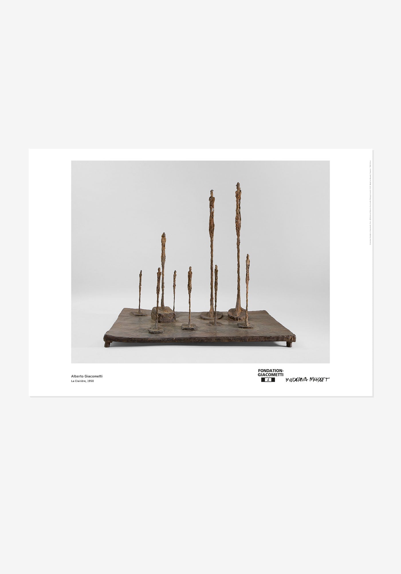 Poster, Alberto Giacometti, Ängen