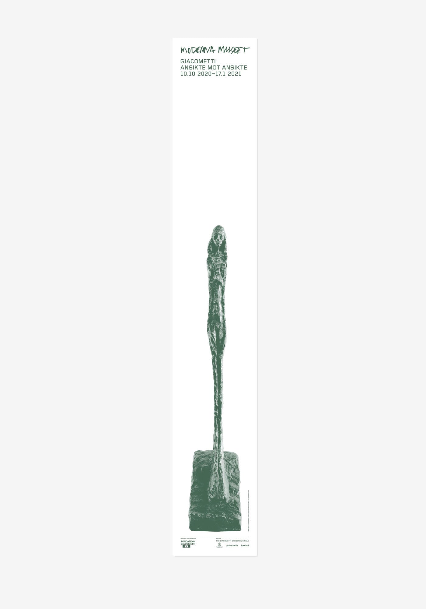 Poster, Alberto Giacometti, Stående kvinna ca 1952