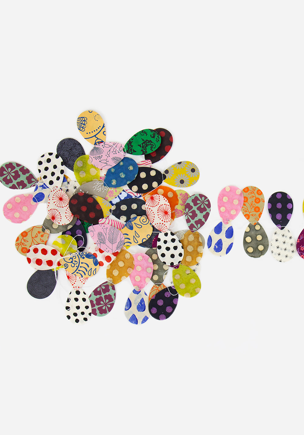 Garland - Bows, patterned