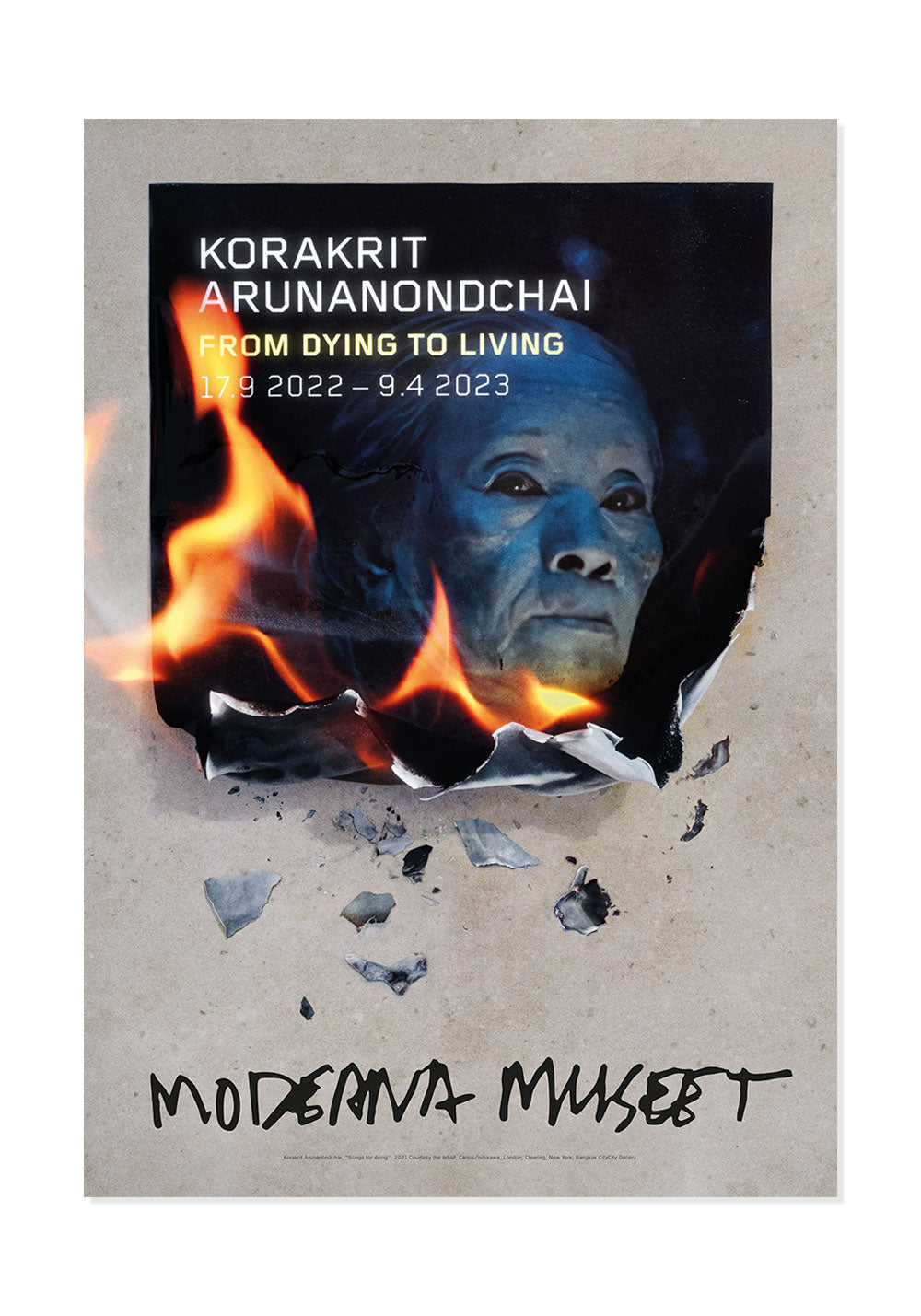 Poster, Korakrit Arunanondchai, Songs For Dying