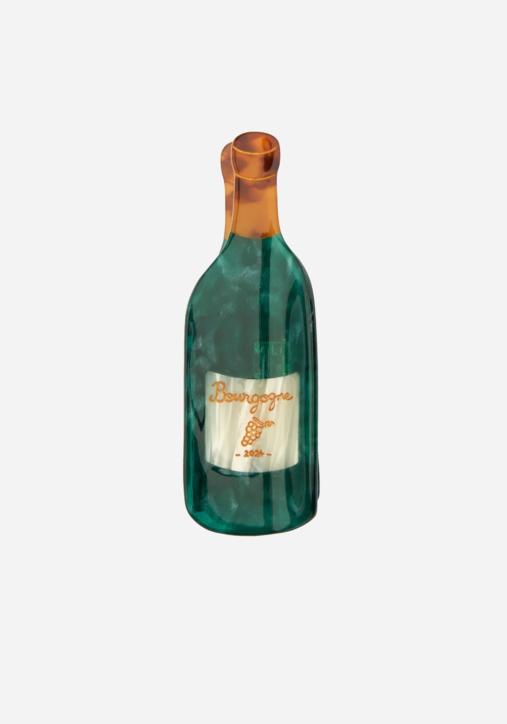 Hårklämma, Vinflaska