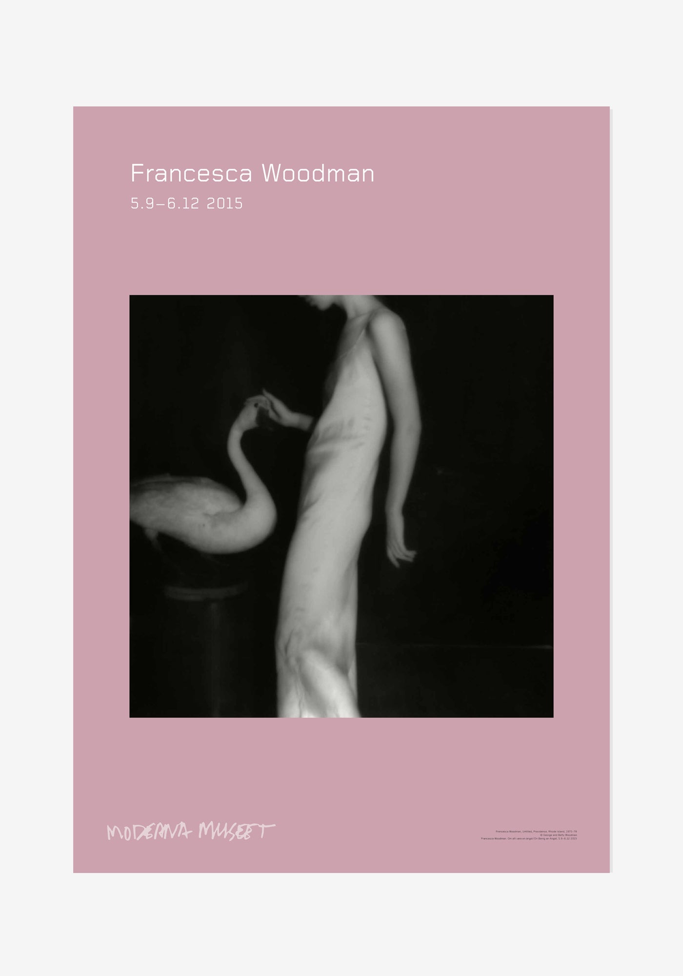 Poster, Francesca Woodman, Untitled