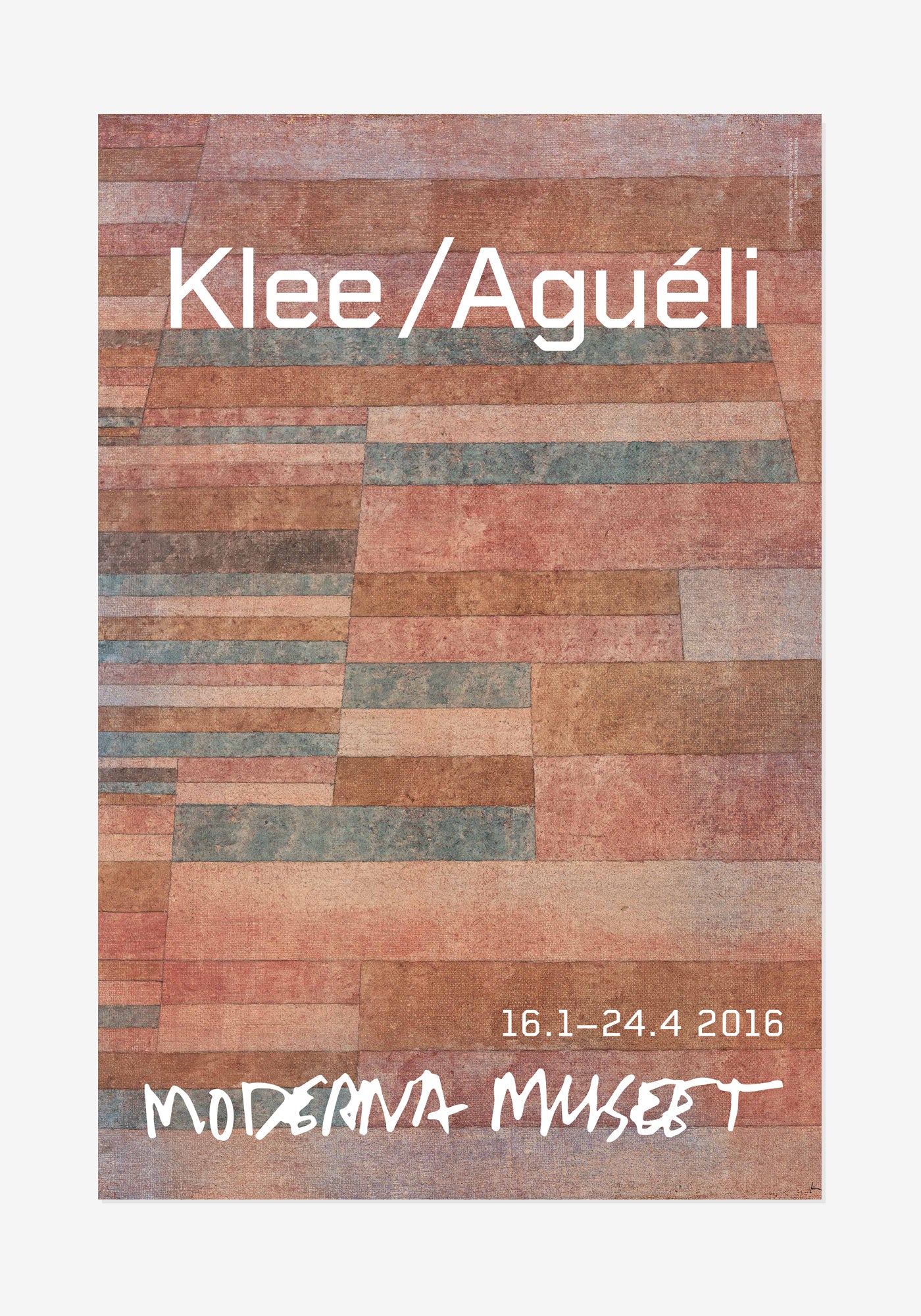 Poster, Paul Klee, Slufen I Terrasser
