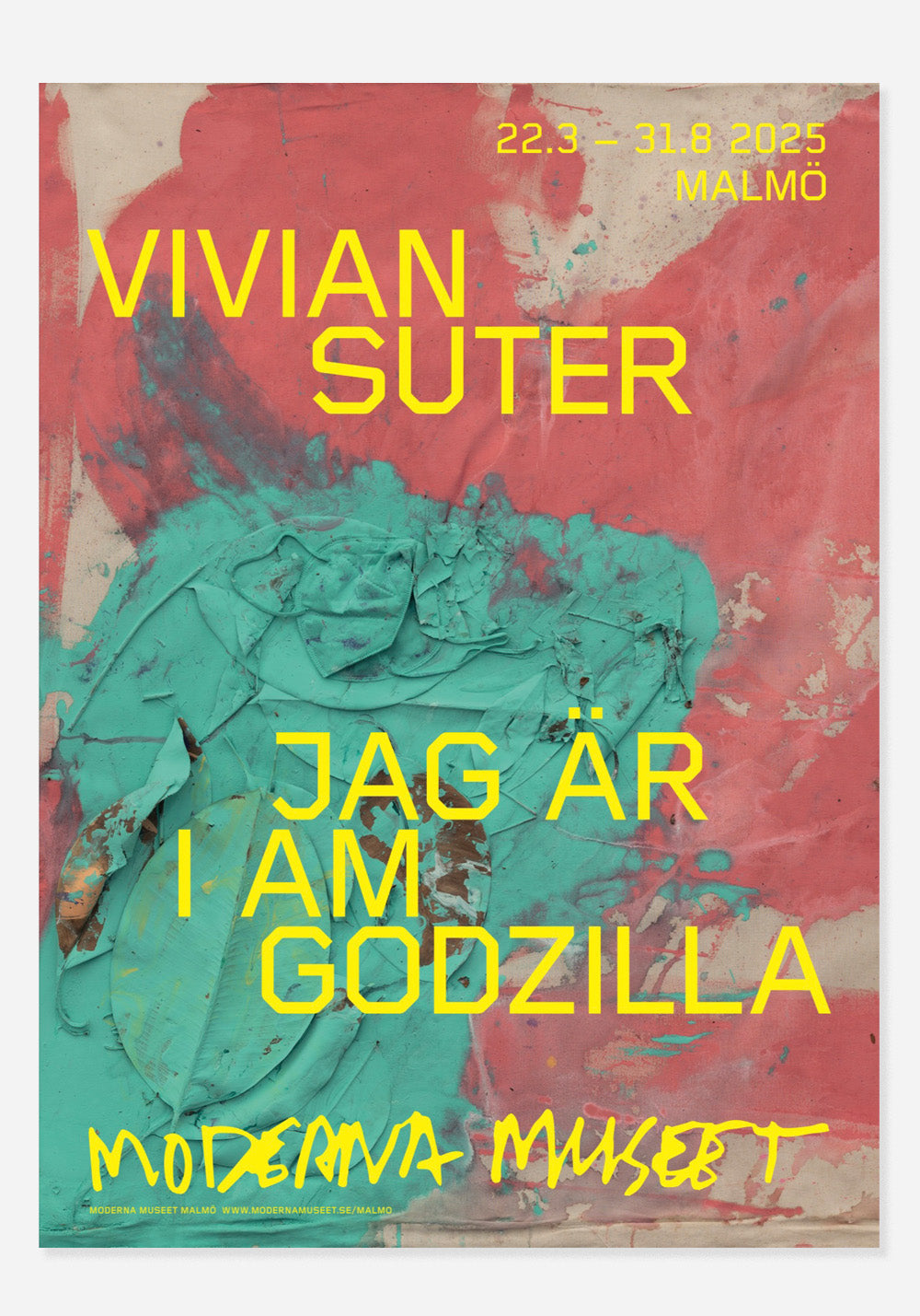 Poster: Vivian Suter, Untitled – Moderna Museet Butiken