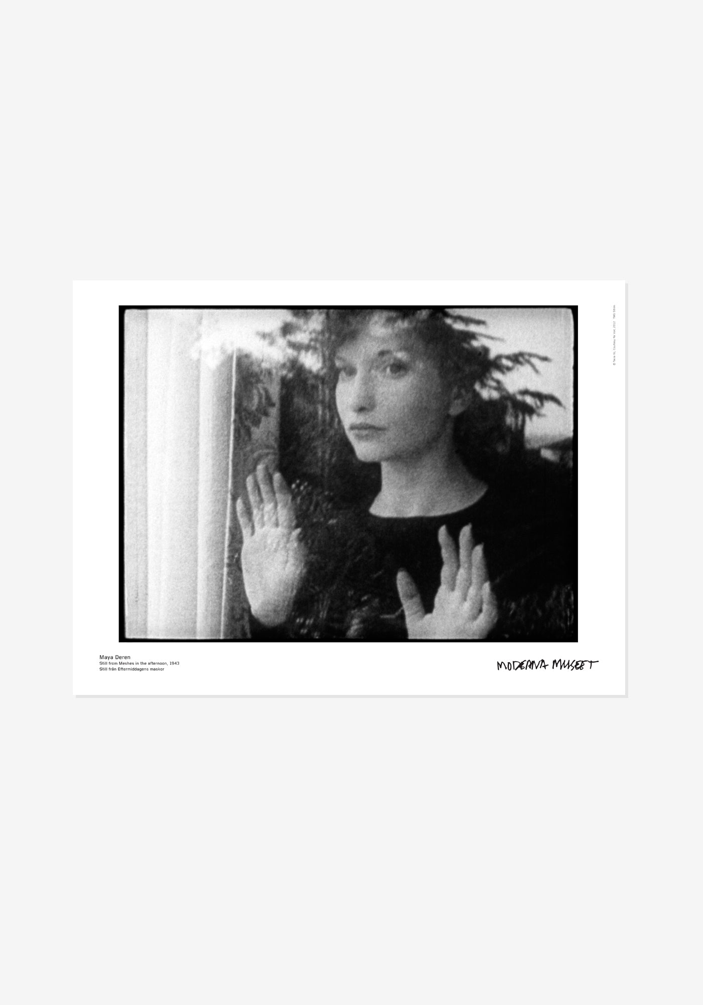 Poster, Maya Deren, Meshes of the Afternoon