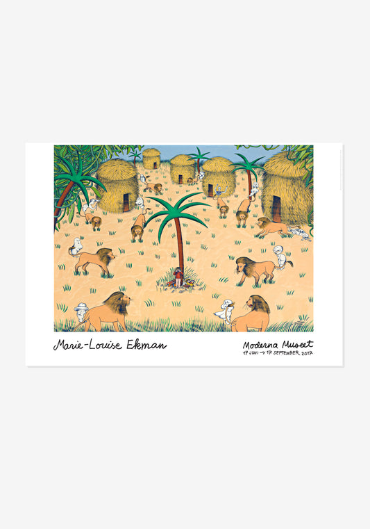 Poster, Marie-Louise Ekman, I djungeln