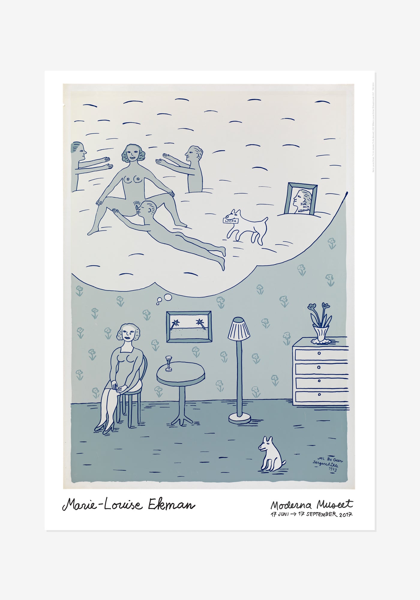 Poster, Marie-Louise Ekman, Till min älskade