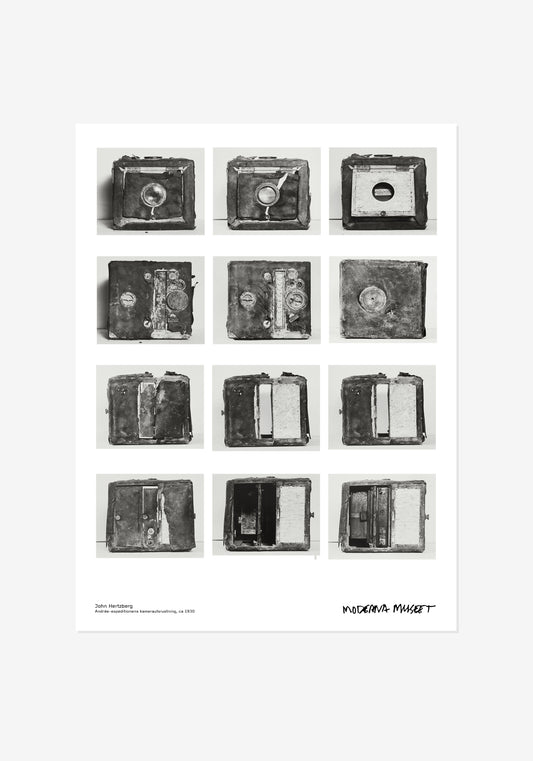 Poster, John Hertzberg, Andrée-expeditionens kamerautrustning