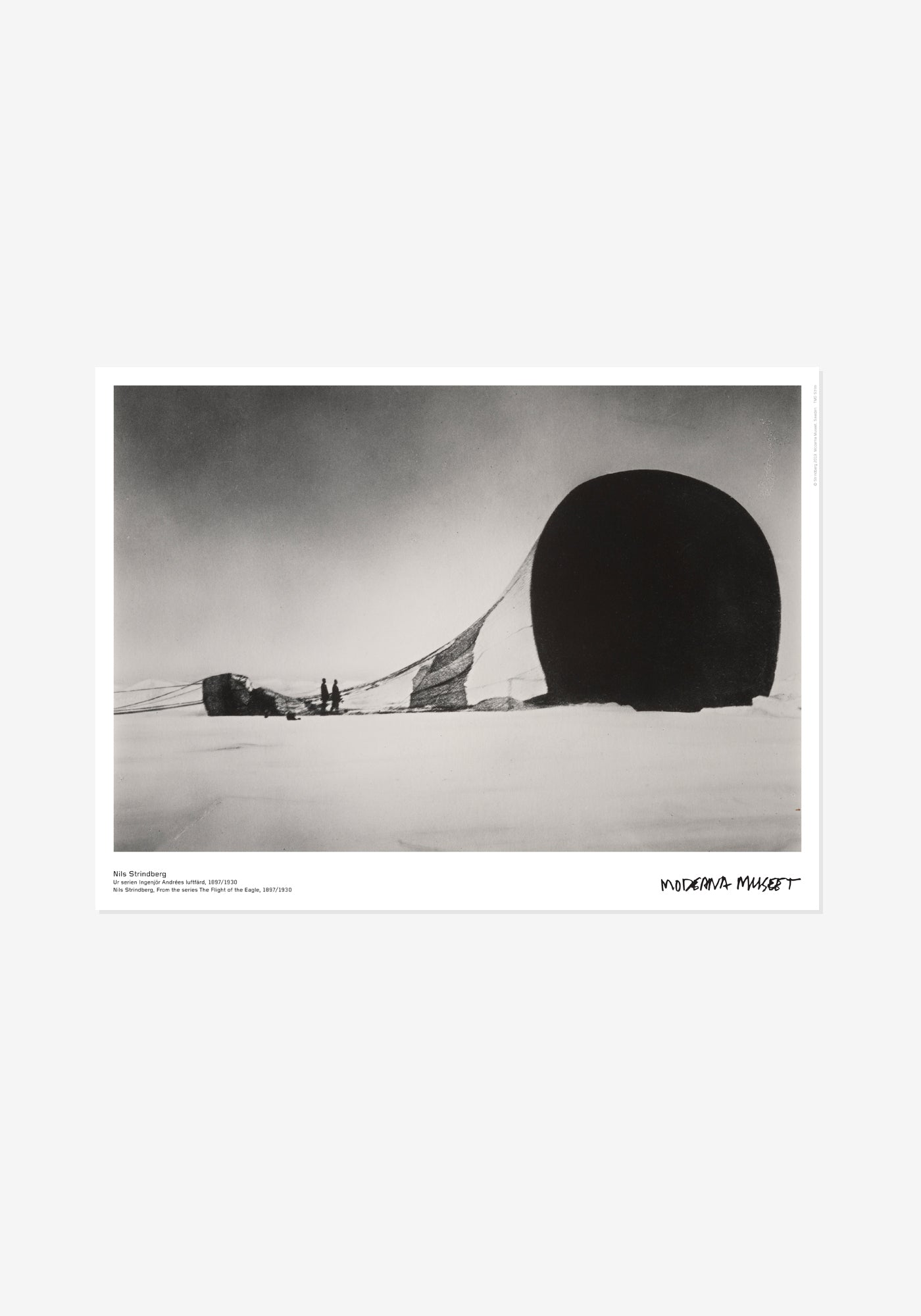 Poster, Nils Strindberg, Ballongfärd