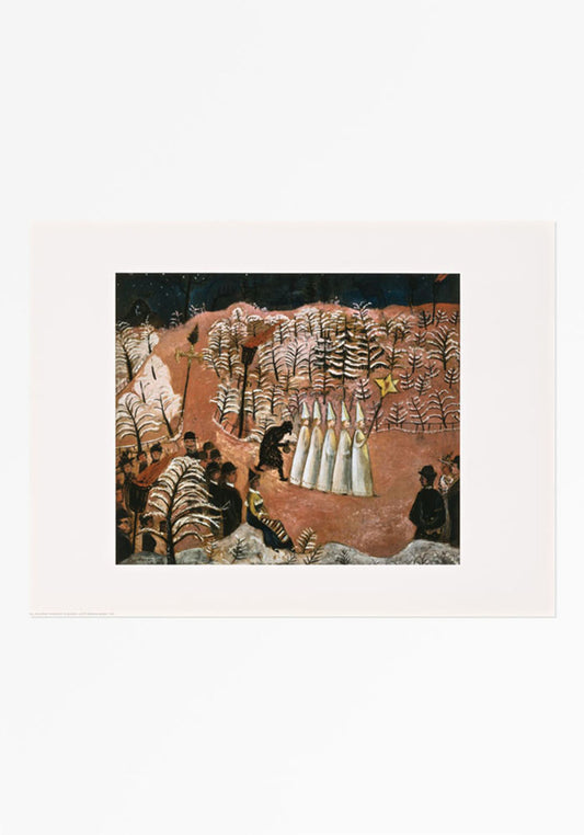 Poster, Eric Hallström, Nyårsafton på Skansen