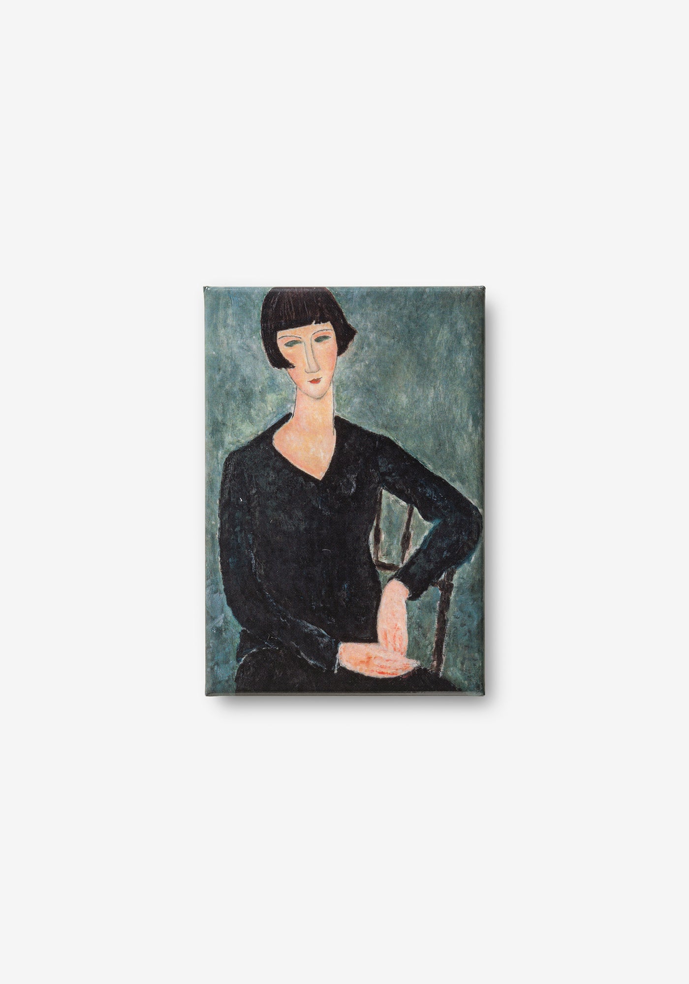 Magnet, Amedeo Modigliani, Sittande kvinna i blå klänning