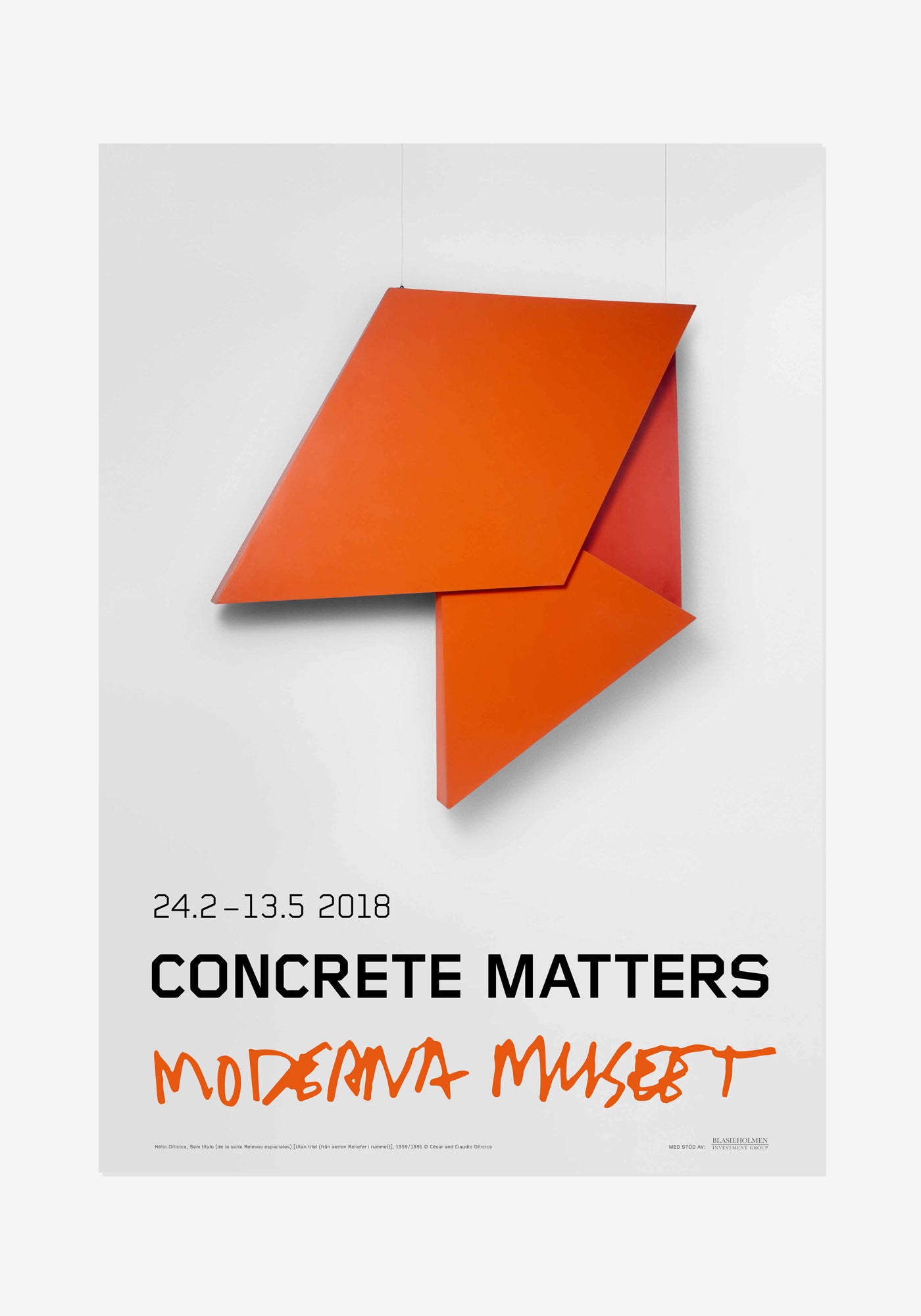 Poster, Lygia Clark, Casulo no 2