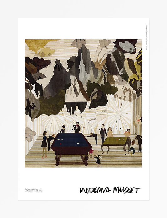 Poster, Jockum Nordström, Le Palais de Billard