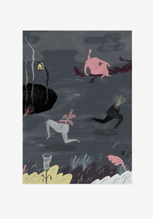 Poster, Saga Bergebo, Pond