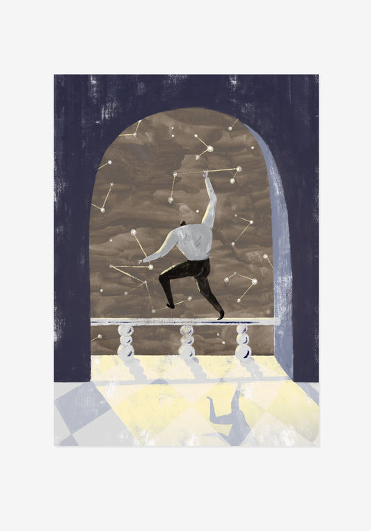 Poster, Saga Bergebo, Night