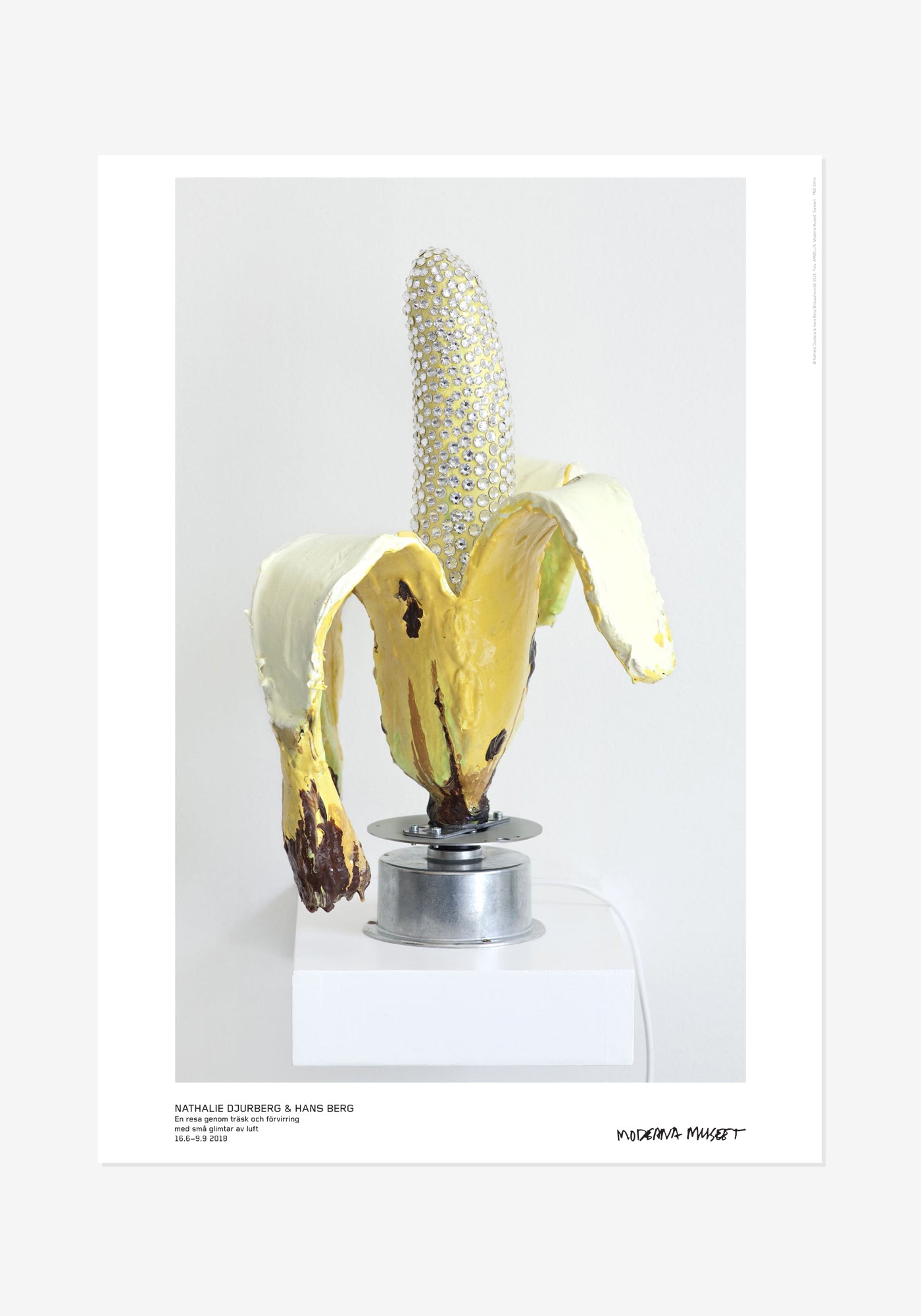 Poster, Djurberg Berg, Worship (Banana in Diamonds)