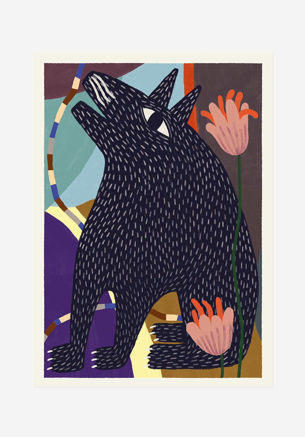 Poster, Agnes Florin, Hund