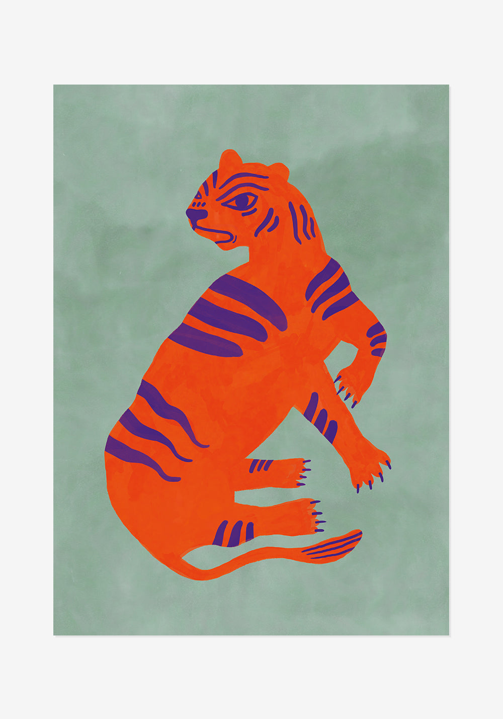 Poster, Agnes Florin, Tiger