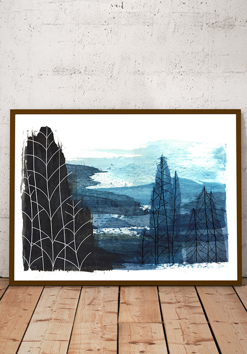 Poster, Jenny Wallmark, Winterlight