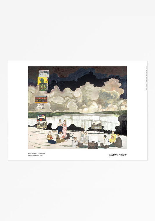 Poster, Karin Mamma Andersson, Stairway to the Stars