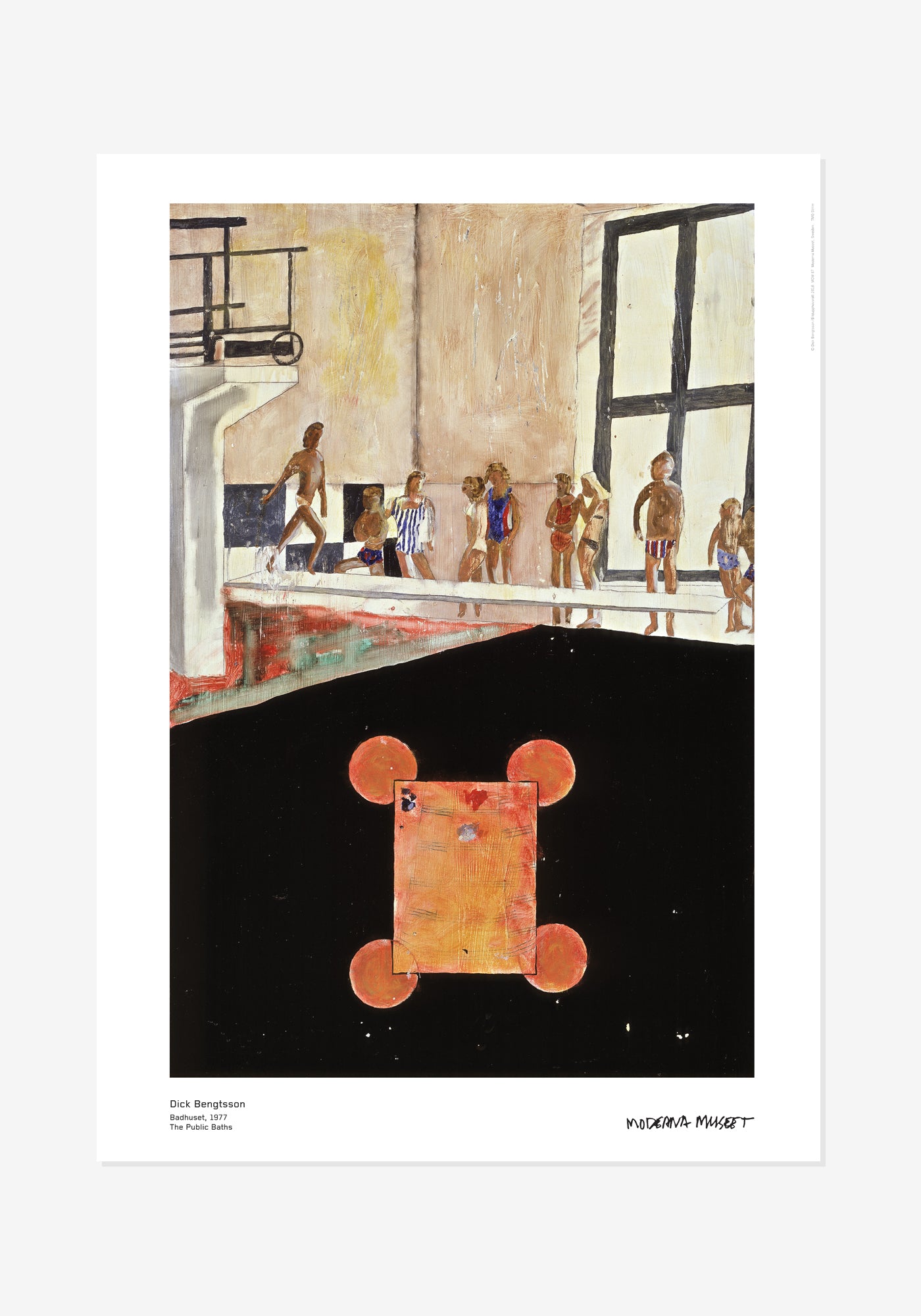 Poster, Dick Bengtsson, Badhuset