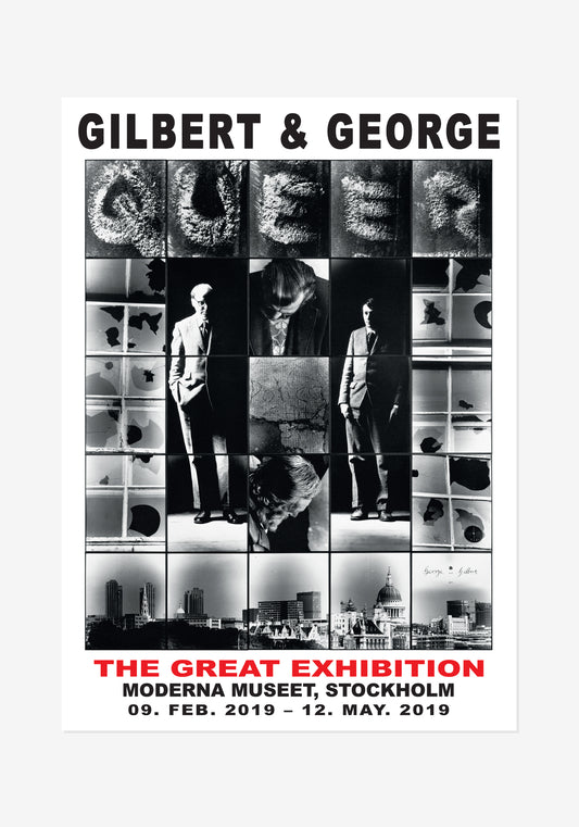 Poster, Gilbert & George, Queer