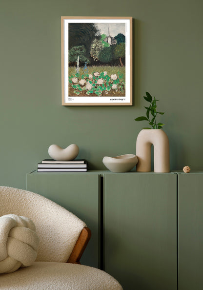 Poster, Henri Matisse, Trädgården