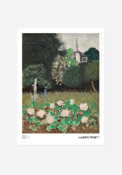 Poster, Henri Matisse, Trädgården