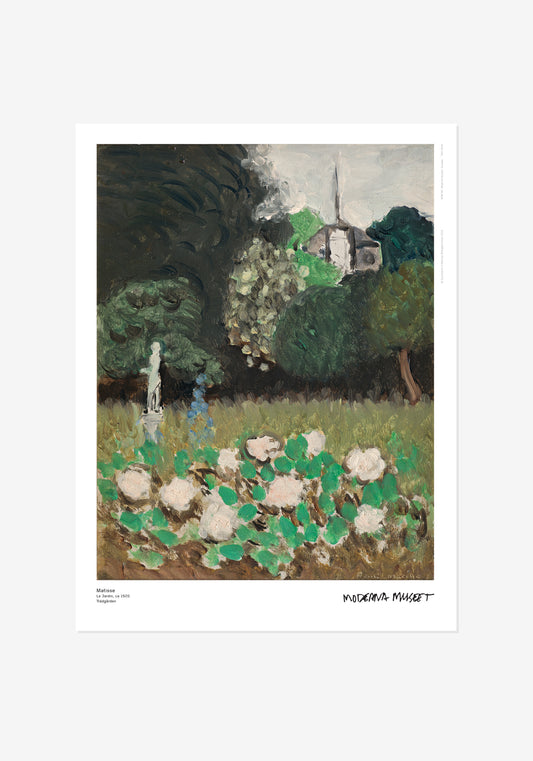 Poster, Henri Matisse, Trädgården