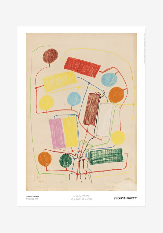 Poster, Atsuko Tanaka, Untitled (1) - 2 Poster, Atsuko Tanaka, Untitled (1)