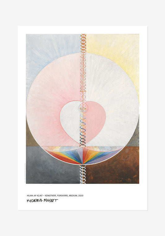 Poster, Hilma af Klint, Duvan, Nr 1