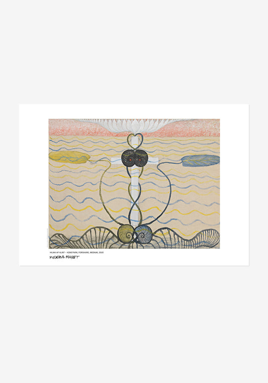 Poster, Hilma af Klint, Evolutionen, Nr 6