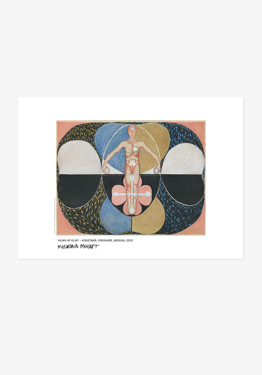 Poster, Hilma af Klint, Evolutionen, Nr 11