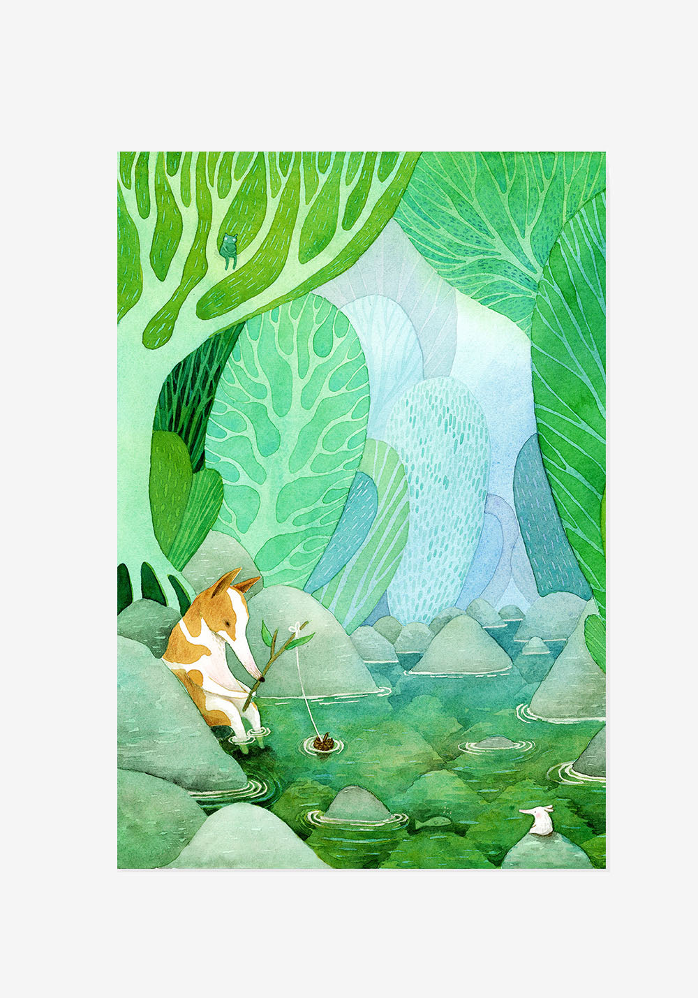 Poster, Maya Jönsson, Fiskelycka