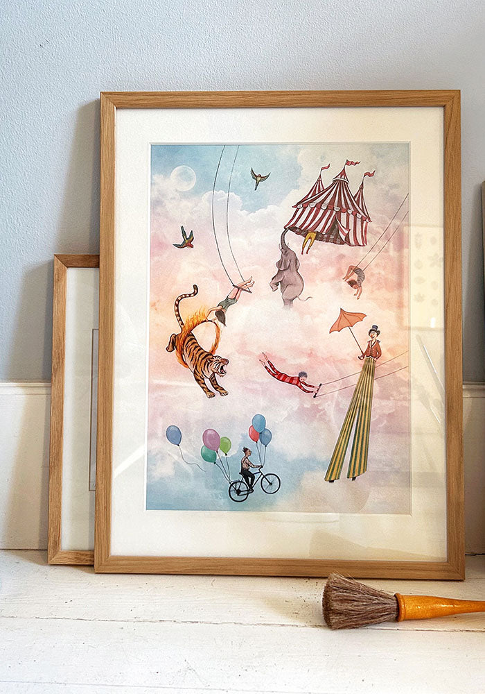 Poster, Johanna Magoria, Circus in the sky