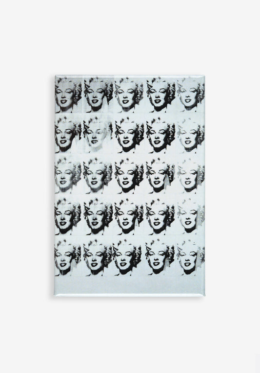 Magnet, Warhol, Marilyn in Black and White