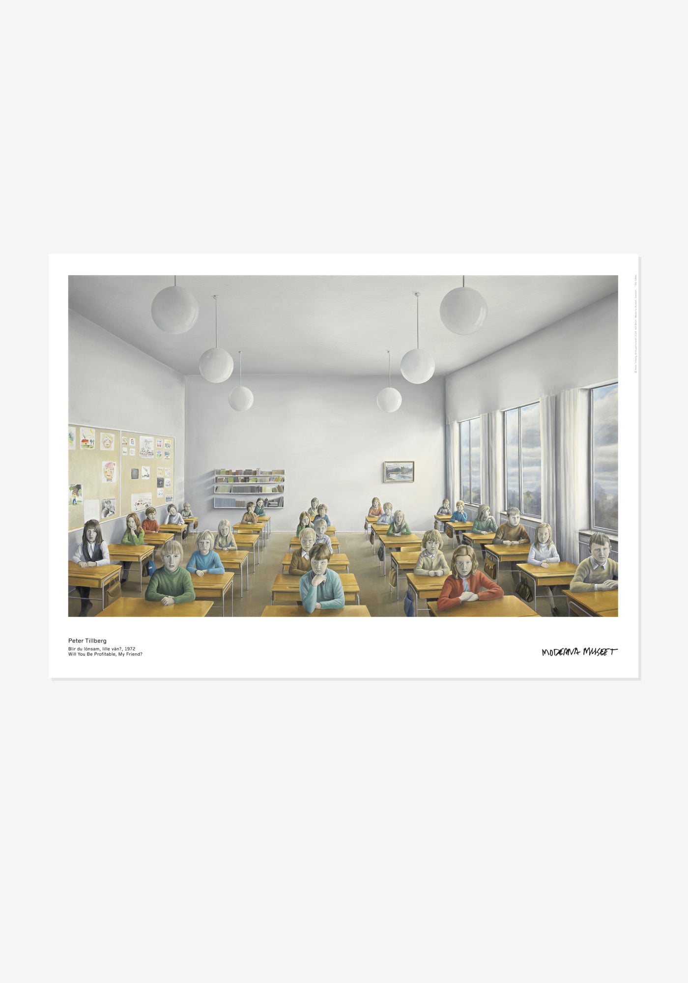 Poster, Peter Tillberg, Blir du lönsam, lille vän?