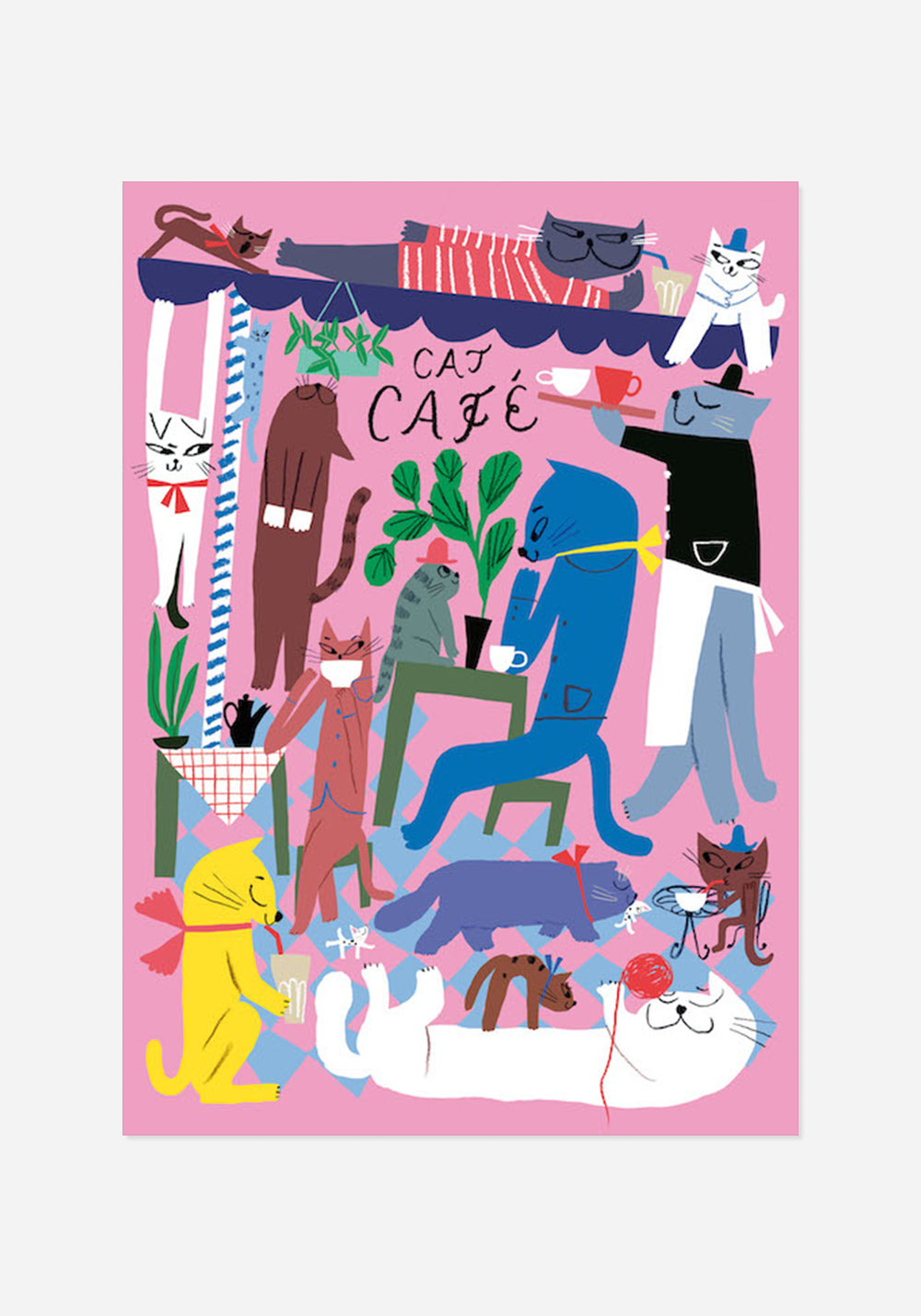 Poster, Marika Maijala, Kattkafé