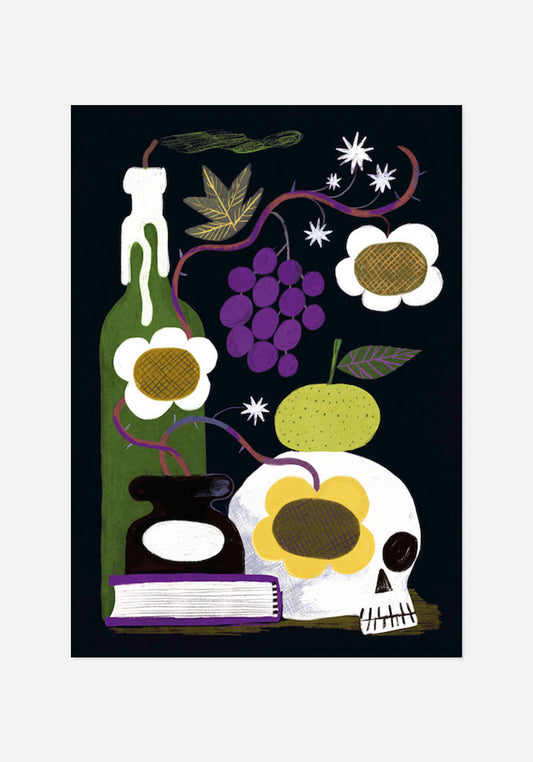 Poster, Sanna Mander, Vanitas