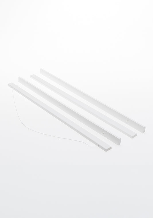 Affischlist, Vit, 70cm