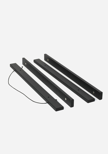 Ramlist, Svart, 70cm