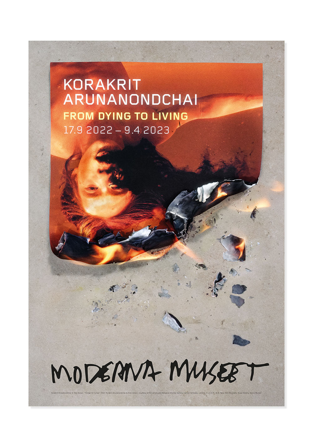 Poster, Korakrit Arunanondchai, Songs For Living