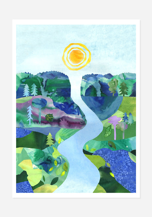 Poster, Mia Fernau, Landsvägarna